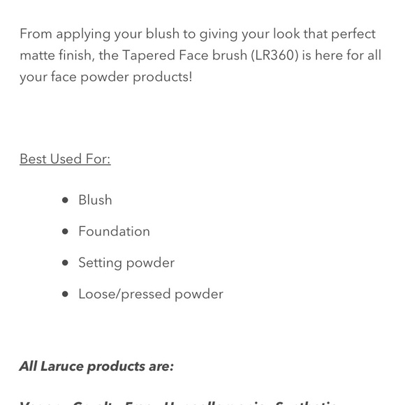 Laruce 4 piece brush set - Picture 4 of 15